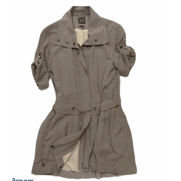 Armani Exchange Anorak Silky & chic anorak Perfect For Spring Size S - Picture 3 of 14